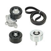 Kozlira drive belt tensioner assembly maintains proper belt tension for smoother engine operation