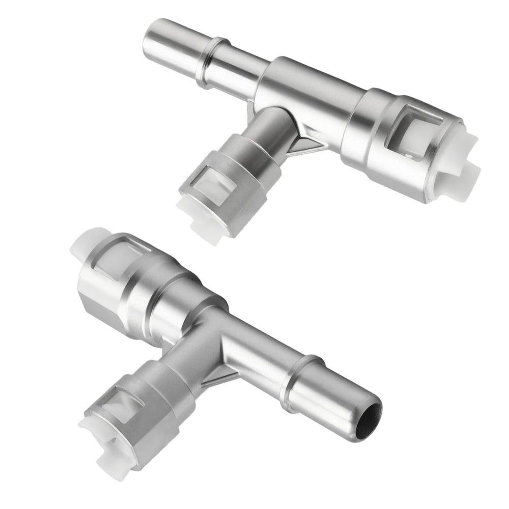 KPALAG aluminum alloy tee connector kit includes grease for easy install.