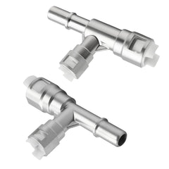 KPALAG aluminum alloy tee connector kit includes grease for easy install.