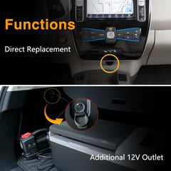 KPALAG back hatch 12V outlet use for additional devices on the go