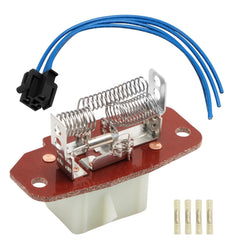 KPALAG blower motor resistor with connector wire harness for Ford vans; easy replacement.