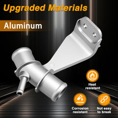 KPALAG coolant pipe bracket hose set highlights corrosion-resistant aluminum construction