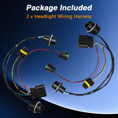 KPALAG front-headlamp wiring harness compatibility for 2008-2014 Silverado.