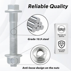 KPALAG grade 10.9 steel construction ensures durable hardware
