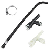 KPALAG HVAC heater hose assembly with tee connector for Cadillac Escalade, durable and heat resistant.