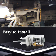 KPALAG ignition switch actuator pin close-up highlighting wear-resistant materials.