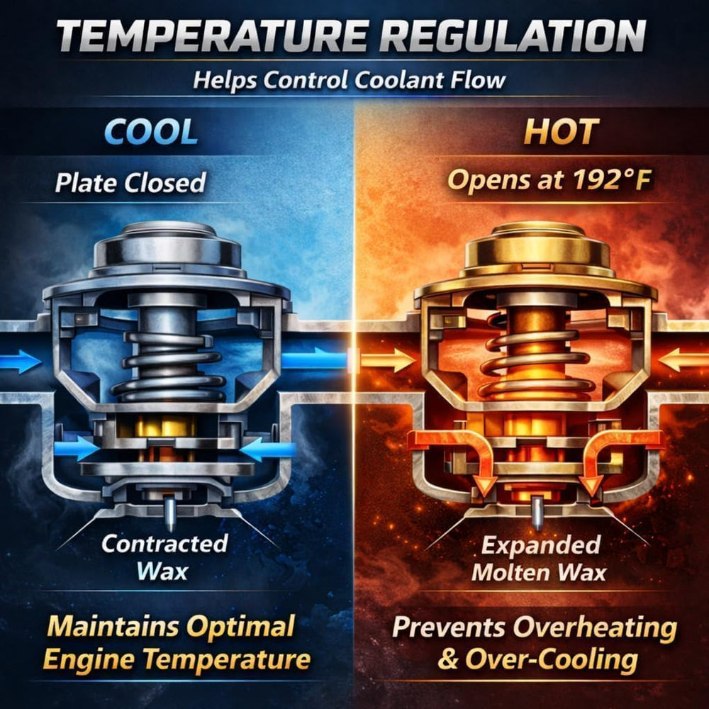 KPALAG thermostat with O-ring included for secure fit