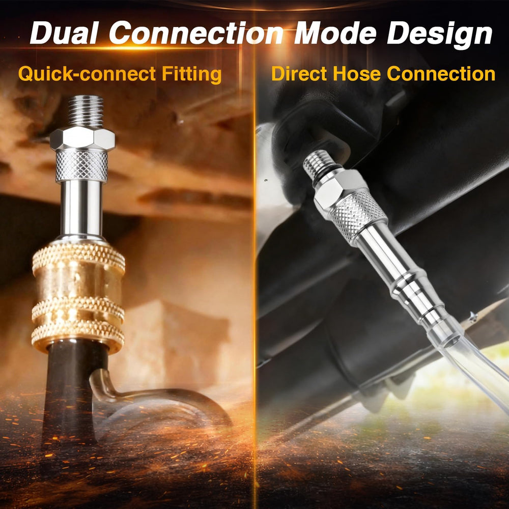 KPALAG o-ring seal ensures a tight, leak-free filling interface.