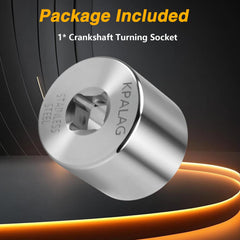 KPALAG SBC crank turning socket packaged, ready for engine maintenance.
