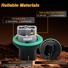 KPALAG socket close-up highlights rust-resistant terminal for reliability
