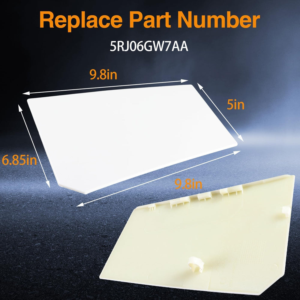 KPALAG white fuel fill door heat-resistant surface supports varied climates.