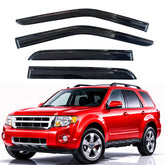 KPY rain guards on the front-left window installed for Ford Escape.