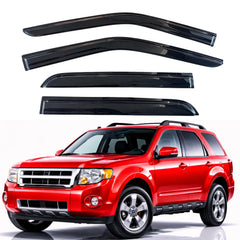 KPY rain guards on the front-left window installed for Ford Escape.