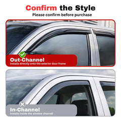 KPY vent deflectors for Honda Fit 2009–2014 help control rain and wind.