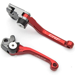 Krace CNC motorcross brake lever with pivot—smooth action and reliable control.