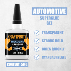 KRAFTPROTZ oil-resistant gel in use for engine bay or under-hood applications
