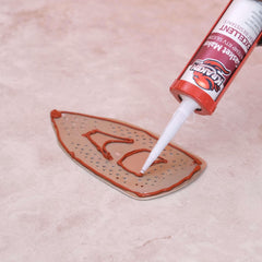 Kraken Bond Red RTV cured gasket forming long-lasting seal