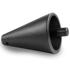 Krenlory 32000 pipe end shaper closeup showing durable gray cast iron