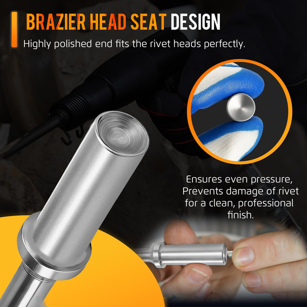 Krenlory air hammer rivet bit demonstrates solid construction and durability.