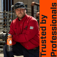 KROIL Original Penetrant lubricating rusted hinges for smoother operation