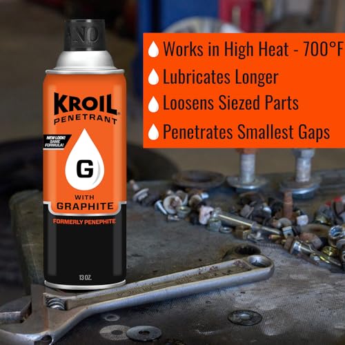 Kroil Penetrant Penephite aerosol can shown for high-temperature lubrication and corrosion defense.