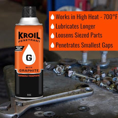Kroil Penetrant Penephite aerosol can shown for high-temperature lubrication and corrosion defense.