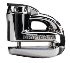 Kryptonite Keeper 5-S2 Disc Lock chrome front view for secure parking