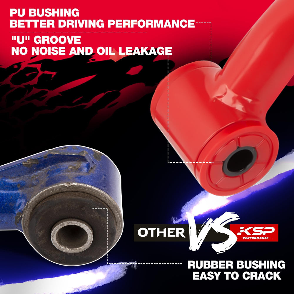 KSP Performance 1.25 DOM tubing arm strengthens the front suspension