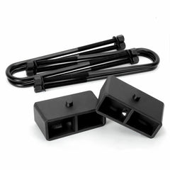 KSP Performance 2in rear lift block on Ford F-250 side view improves stance