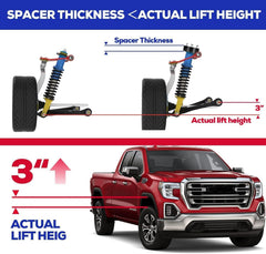 KSP Performance powder-coated black finish on spacers resists corrosion and wear.