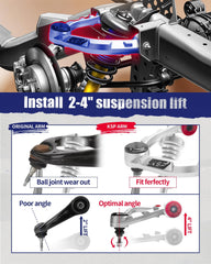 KSP Performance Expedition upper control arm compatibility 2006-2022