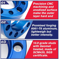 KSP Performance hub bore detail highlights 78.1mm compatibility.