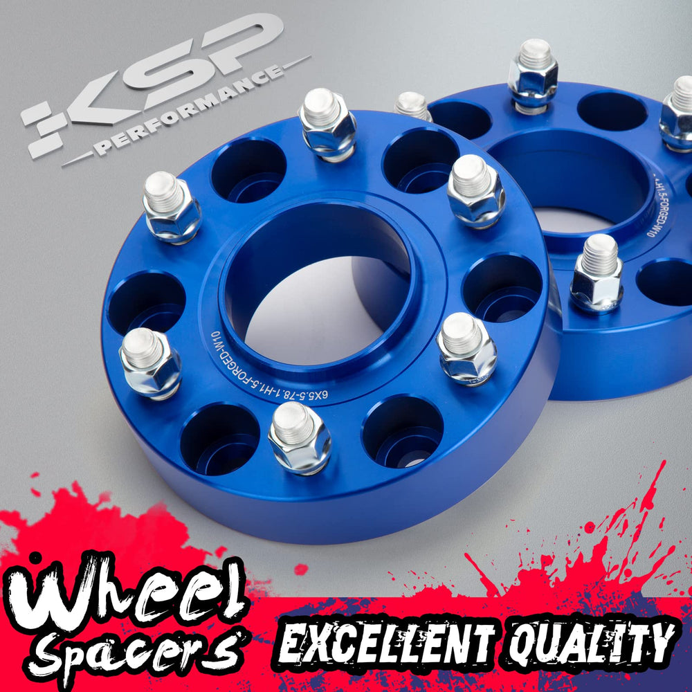 KSP Performance spacers stud closeup demonstrates 14x1.5 threading.