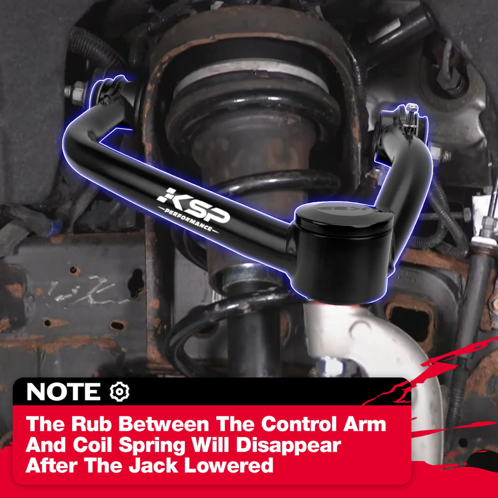 KSP Performance adaptive ride control bracket enables direct install without cutting.