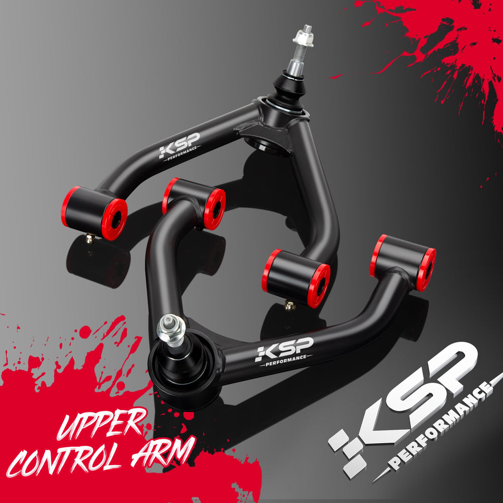 KSP Performance heavy-duty steel arm with hex pin for easy installation.