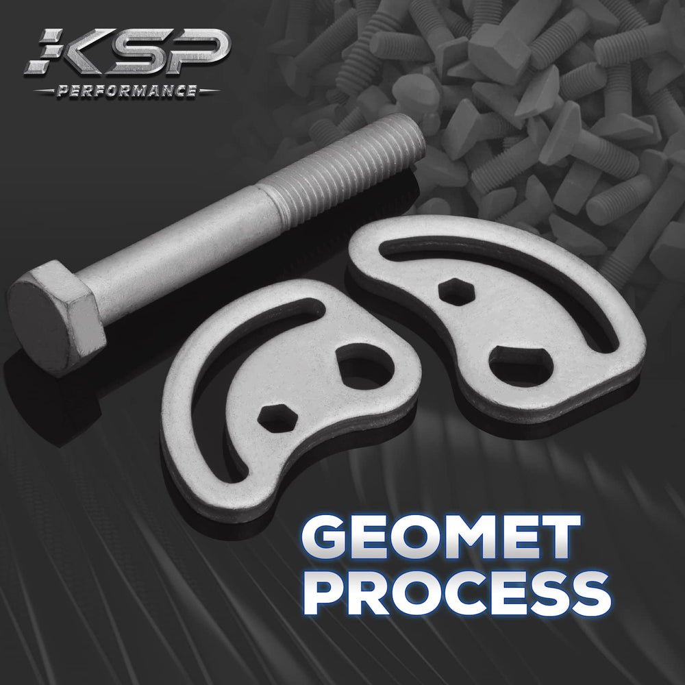 KSP PERFORMANCE installation ready kit on vehicle suggesting straightforward alignment
