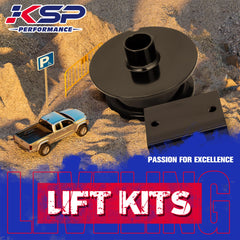 KSP PERFORMANCE installation progress shows precise hardware and fitment