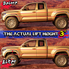 KSP PERFORMANCE off-road look on Tacoma with rugged, ready-for-adventure styling.
