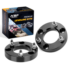 KSP Performance 1.5-inch front spacer for F-150, top view boosting ground clearance.
