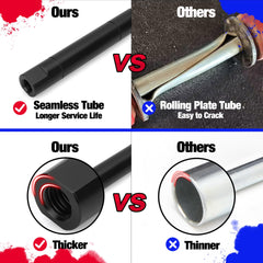 KSP Performance polyurethane bushings close-up illustrate resilience across temperatures.