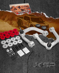 KSP Performance CNC-machined aluminum UCAs provide precise dimensions and strength