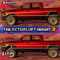 KSP Performance Ram 1500 higher ground clearance ready for larger tires.