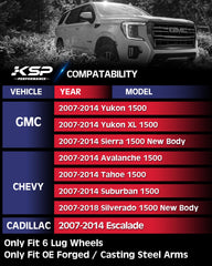 KSP Performance cast steel upper control arm detail for durability