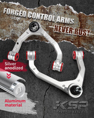KSP polyurethane bushings provide durable, quieter operation under extreme temps.