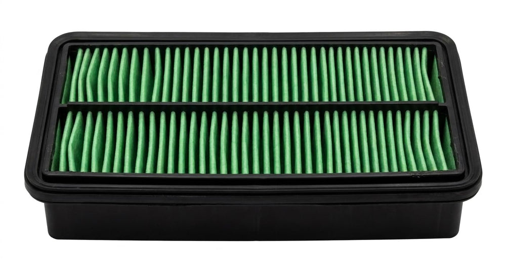 KTM air filter 390 closeup mesh highlights filtration quality and OEM design.