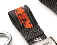 Ready to Race branded KTM tie down set with high-performance appearance.