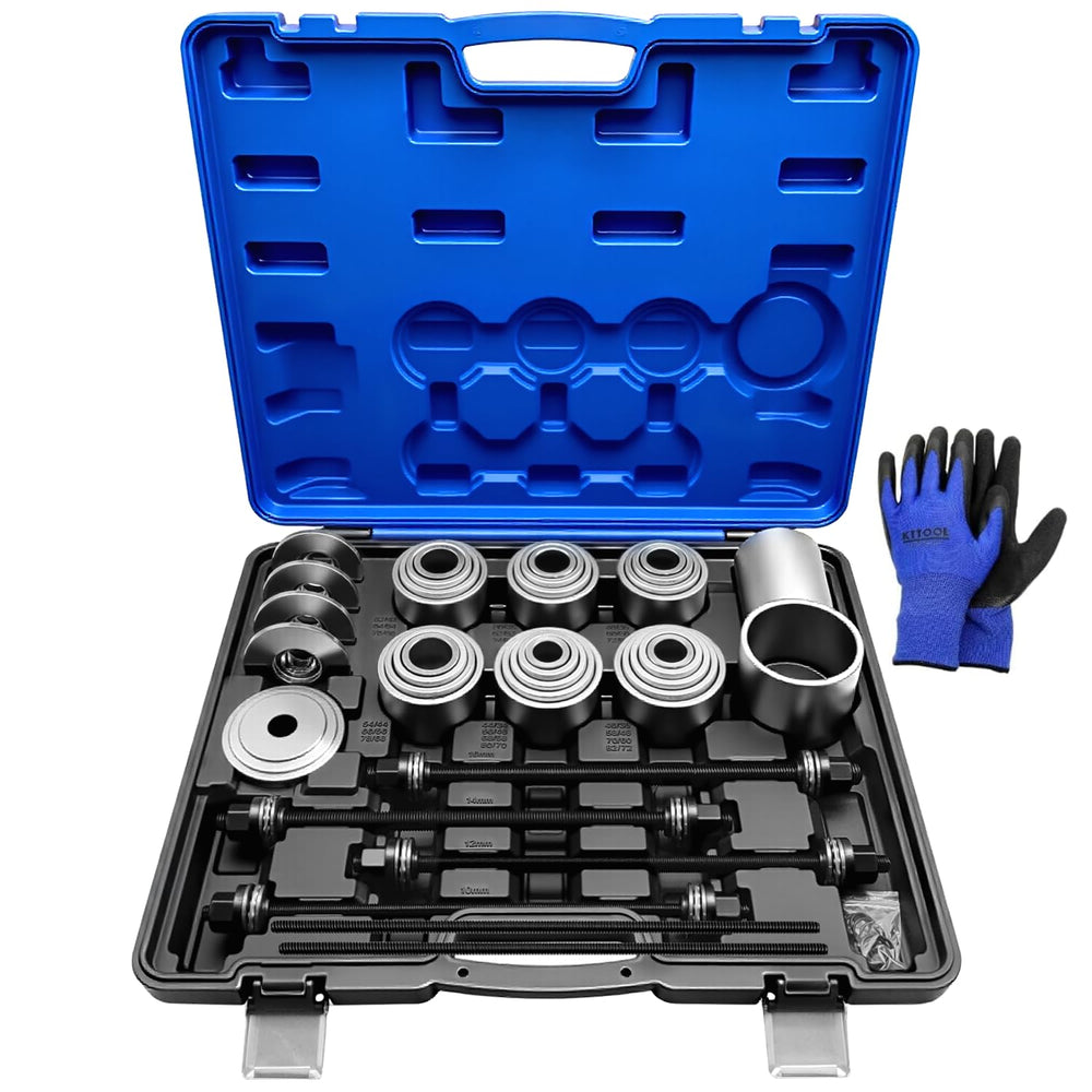 KTTOOL 40Pcs sleeve kit case for universal bearing removal
