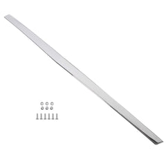 KUAFU chrome hood molding trim made from durable ABS plastic on SRX