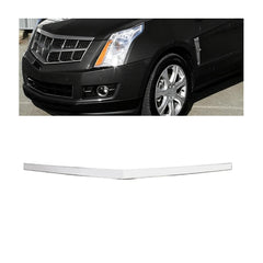 KUAFU chrome hood molding trim close-up showing durable chrome finish on Cadillac SRX