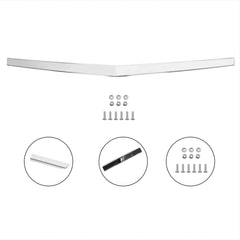 KUAFU chrome hood molding replacing factory part numbers 22774203 and GM1235120